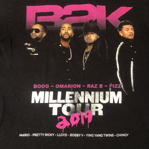 B2K 2019 Millennium Concert Tour Tee Shirt - Picture 2 of 11